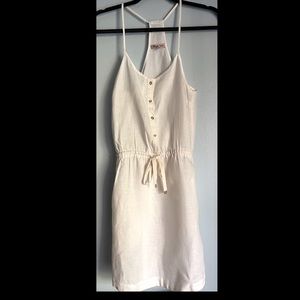 Juicy Couture white linen dress.